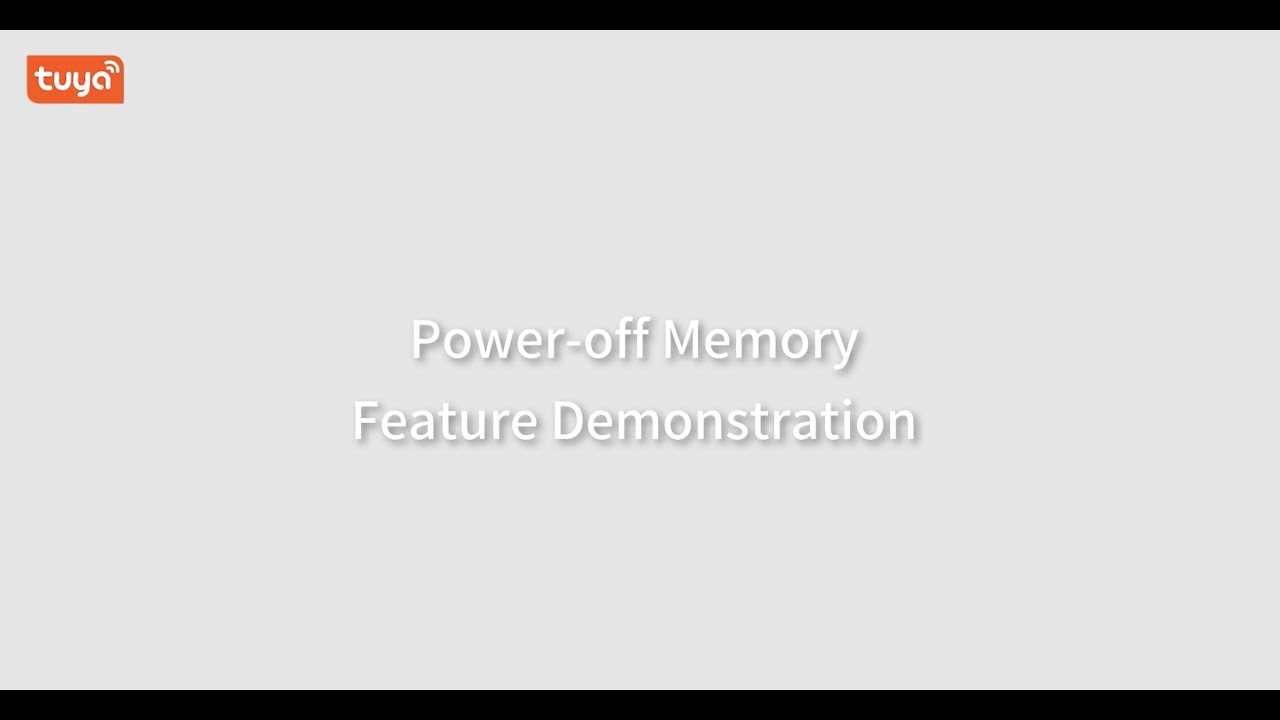 Power off memory Feature Demonstration
