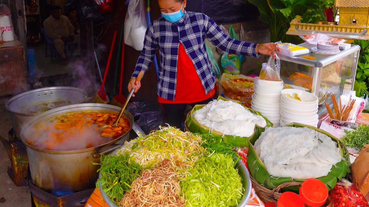 Amazing ! A Mouth-watering KHMER Street Food Collection made by INSPIRING Street Food Vendors