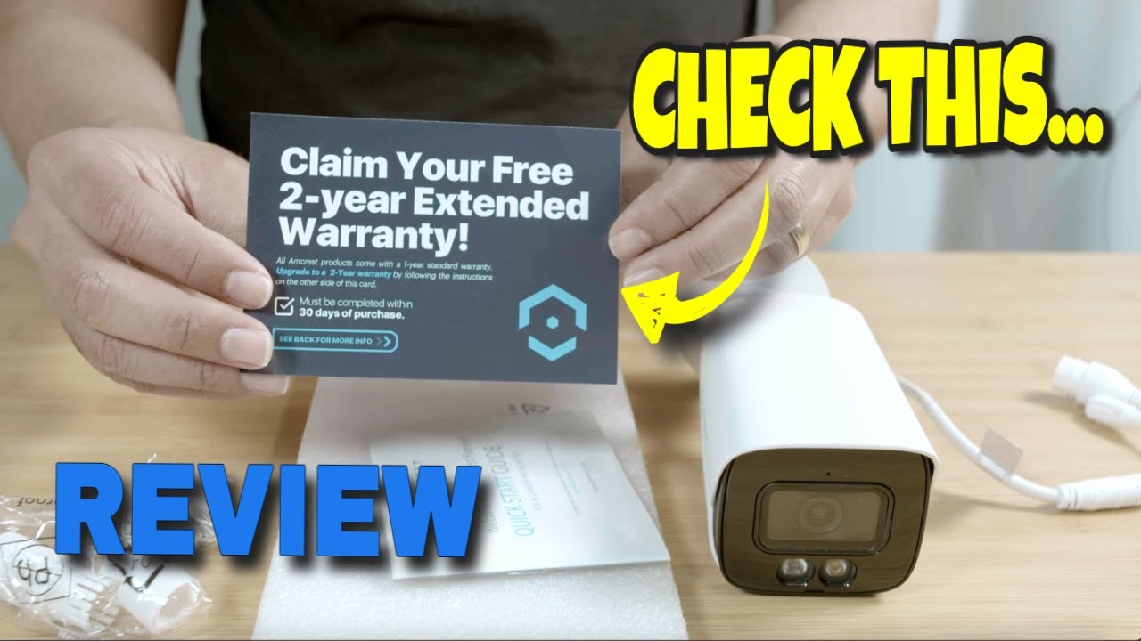 Amcrest 5MP IP PoE AI Camera IP5M-B1276EW-AI Review. Watch This Video Before you Buy...