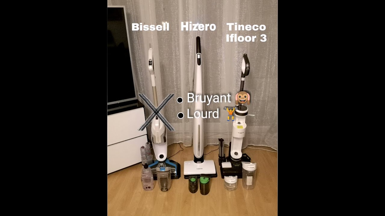 ❤️HIZERO❤️ mon choix entre le HIZERO, le BISSELL et le TINECO. À vous de faire votre choix😊