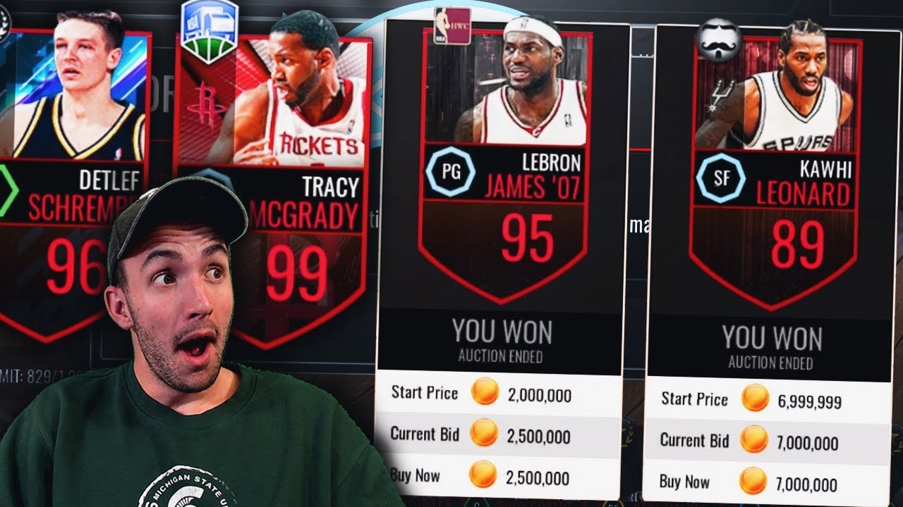 100 МИЛЛИОНОВ МОНЕТОВ NBA LIVE MOBILE 17 ФИНАЛЬНЫЙ ШОПИНГ!!