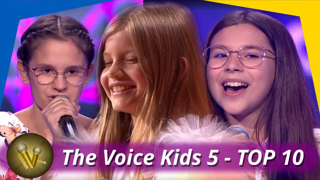 The Voice Kids 5 Poland - GoldenVoice TOP 10 - Laura Milczarek, Magda Maciołek, Julia Bieniek