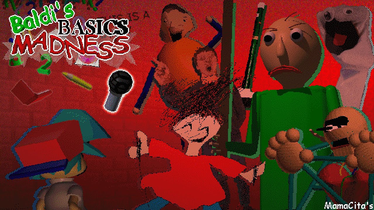 FNF: Baldi's Basics Madness V2 Gameplay + SECRETS (Friday Night Funkin' Mod)