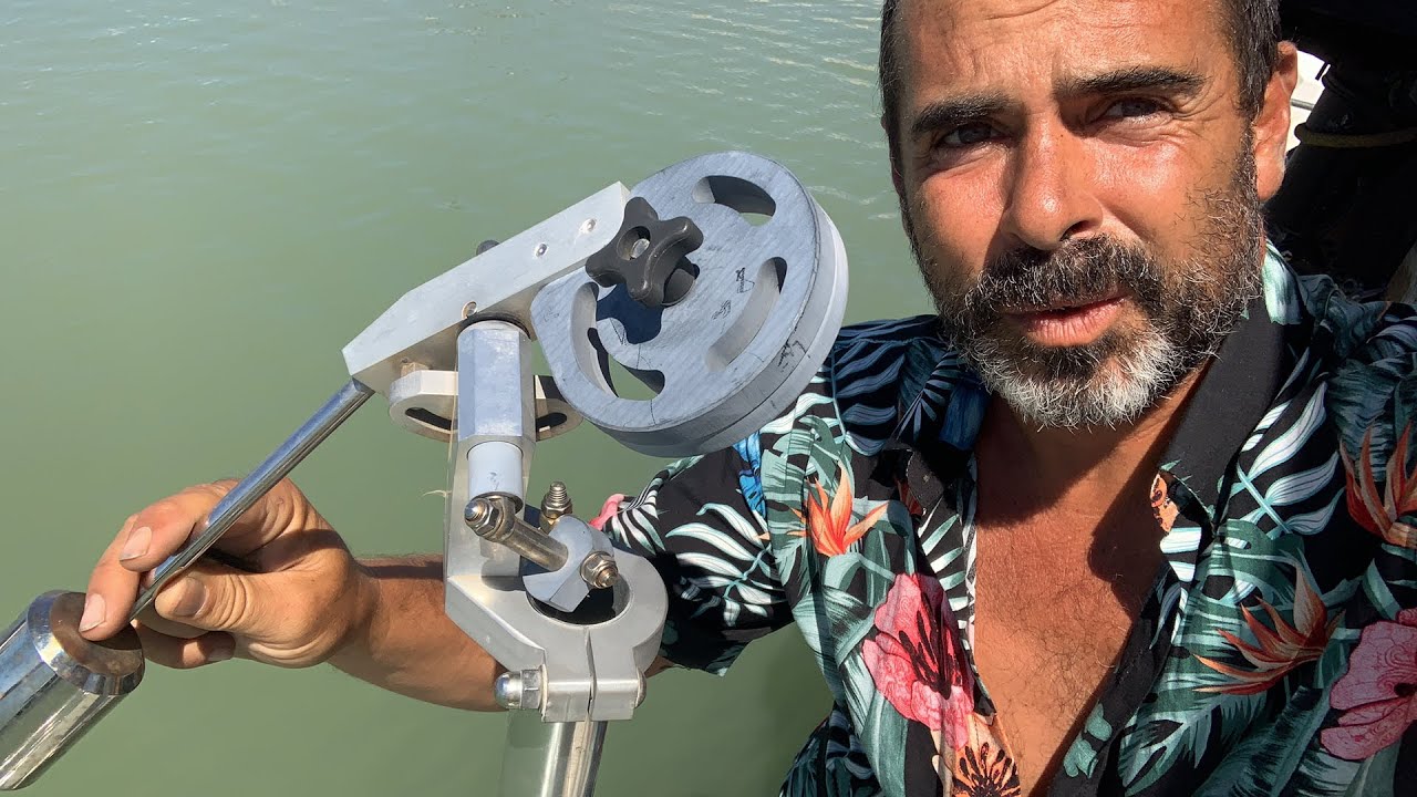 Marviviendo live #112 reparando el wind vane en el velero comar comet 11