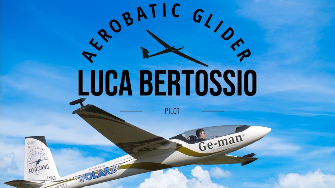 Aerobatic Glider Airshow by Luca Bertossio