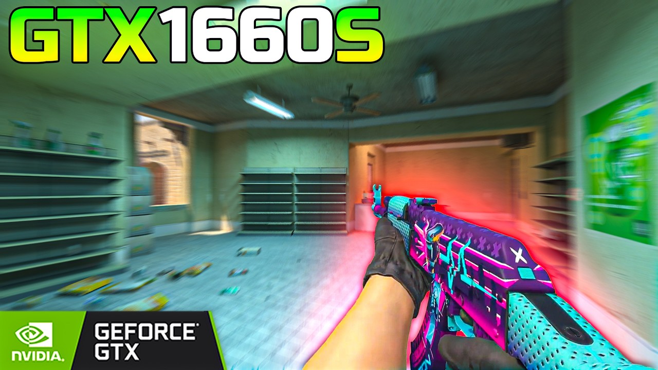 CS2 on GTX 1660 SUPER | Best GPU For Counter Strike 2 in 2026🔥