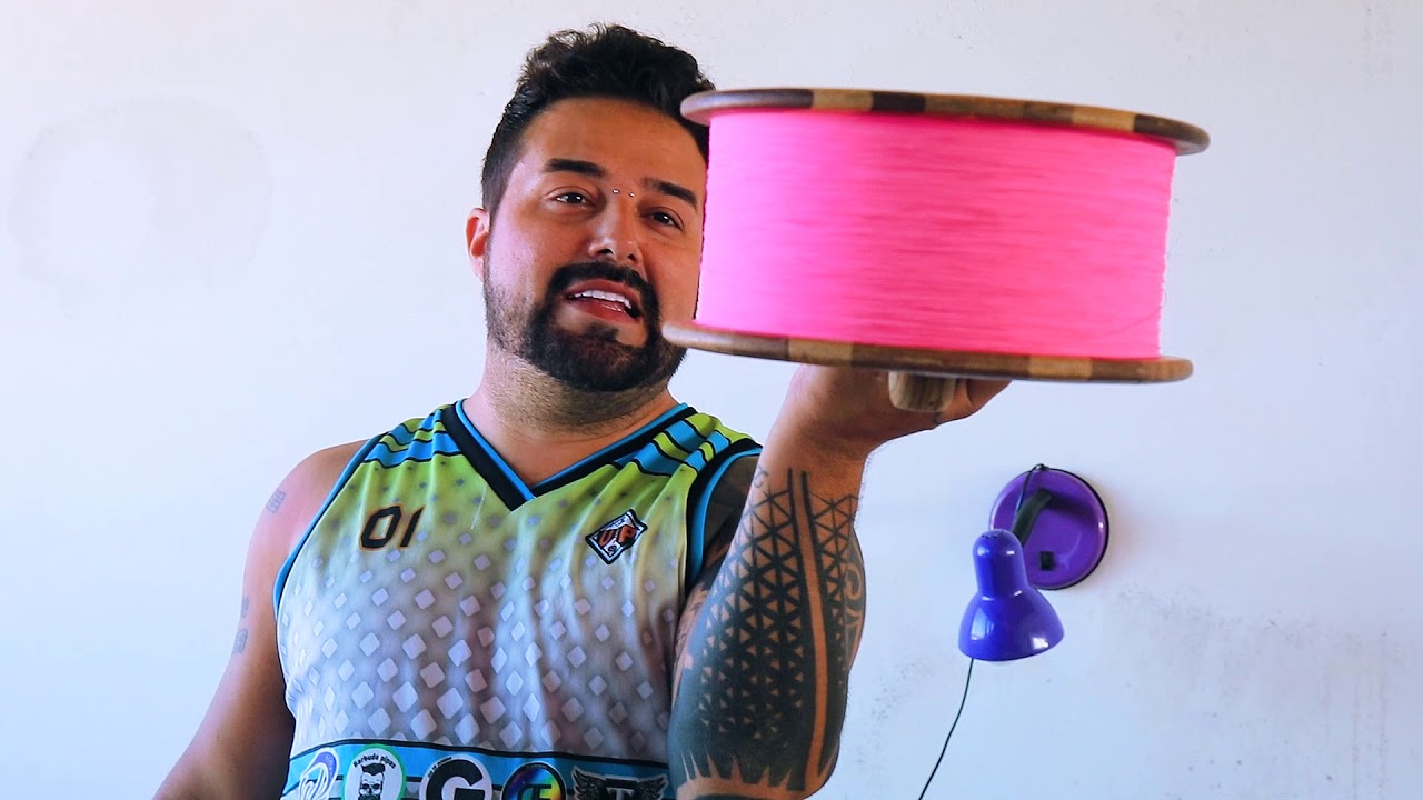DIA A DIA DE UM PIPEIRO - Linha rosa CHOQUE e pipa de 19g
