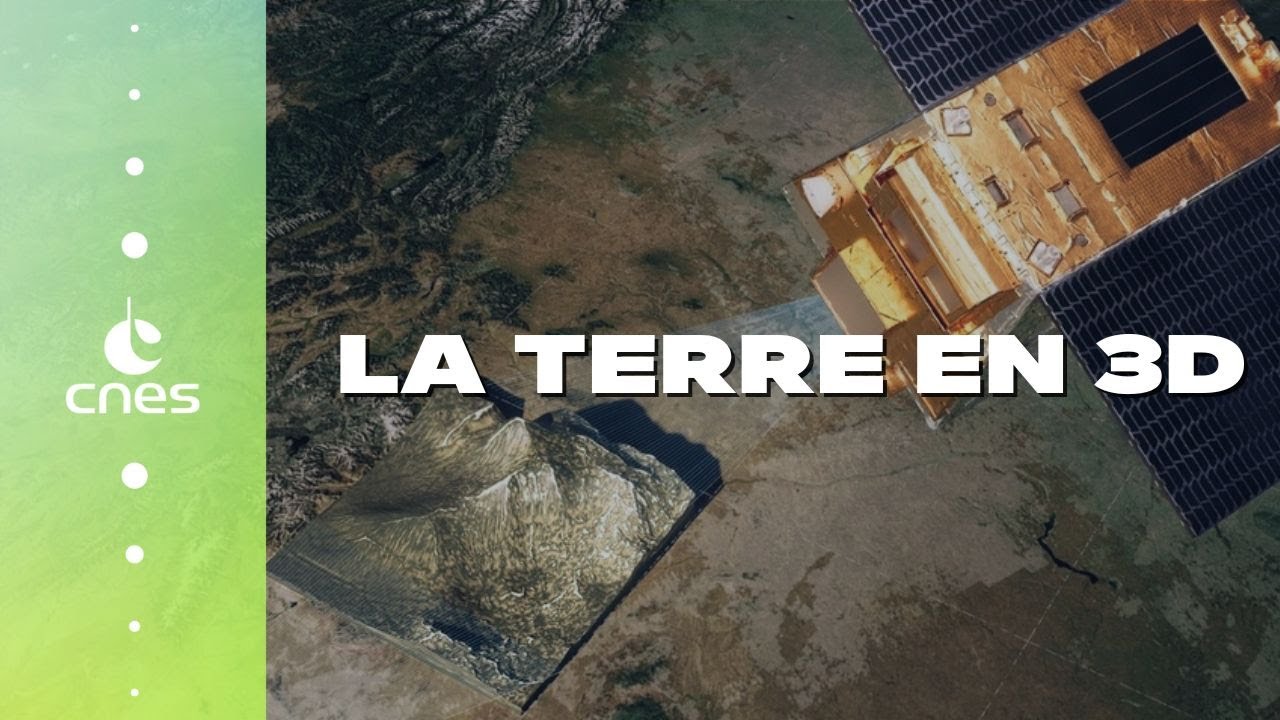 4 satellites, 1 mission : modéliser la Terre en 3D
