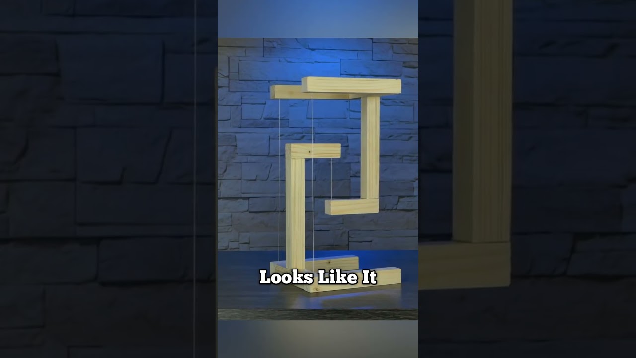This DIY Structure Appears to Defy Gravity (Tensity Table)
