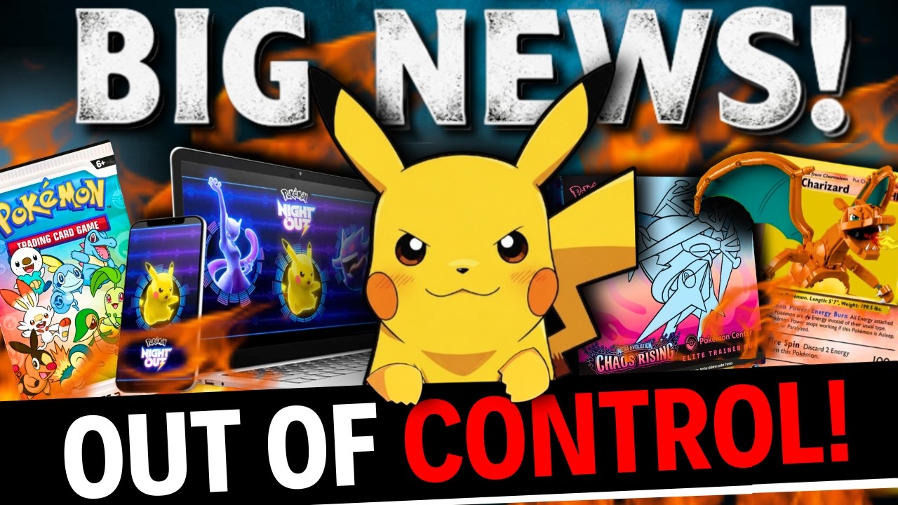 В коллекционной карточной игре Pok&eacute;mon царит хаос &mdash; важная новость!