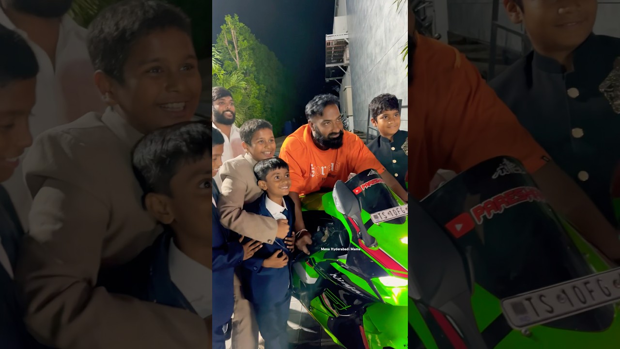 Pareshan Boys Imran Anna 🏍️💨 at Weeding Marriage full Fans Crowd 🔥#pareshanboys #pareshanboysbike
