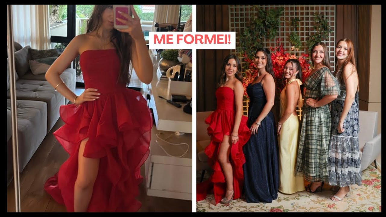 Vlog da minha semana de formatura