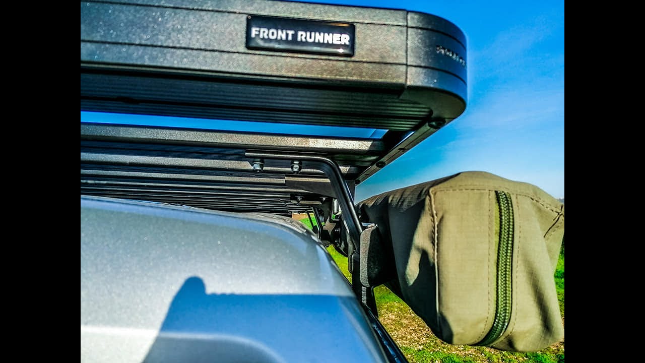 Front Runner Roof Rack setup