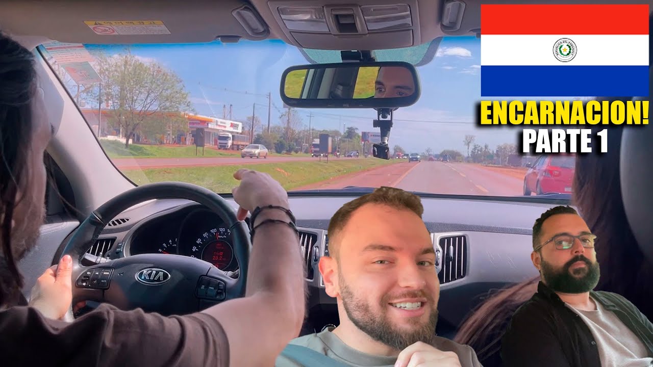 Viagem de Ciudad del Este até Encarnación! Conheça as Estradas até A PRAIA DO PARAGUAI // Parte 1