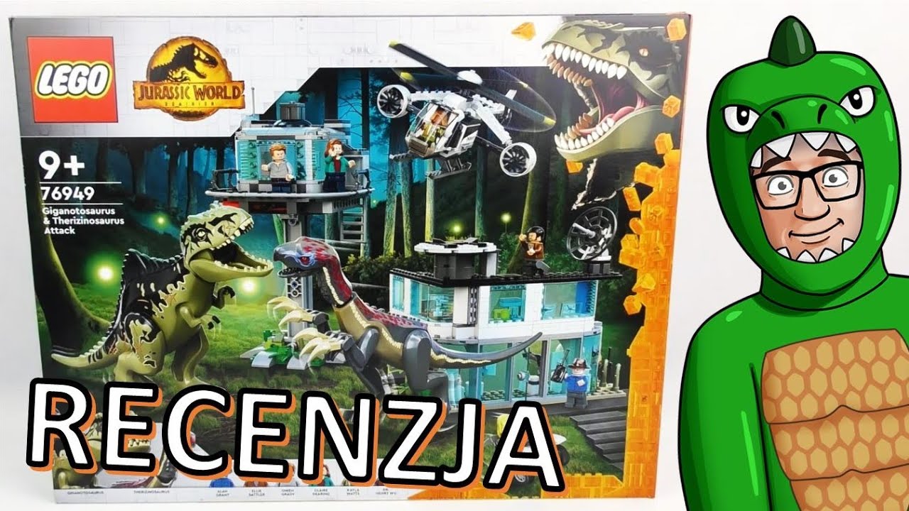 GIGANOTOZAUR i TERIZINOZAUR (76949) 😯 / RECENZJA