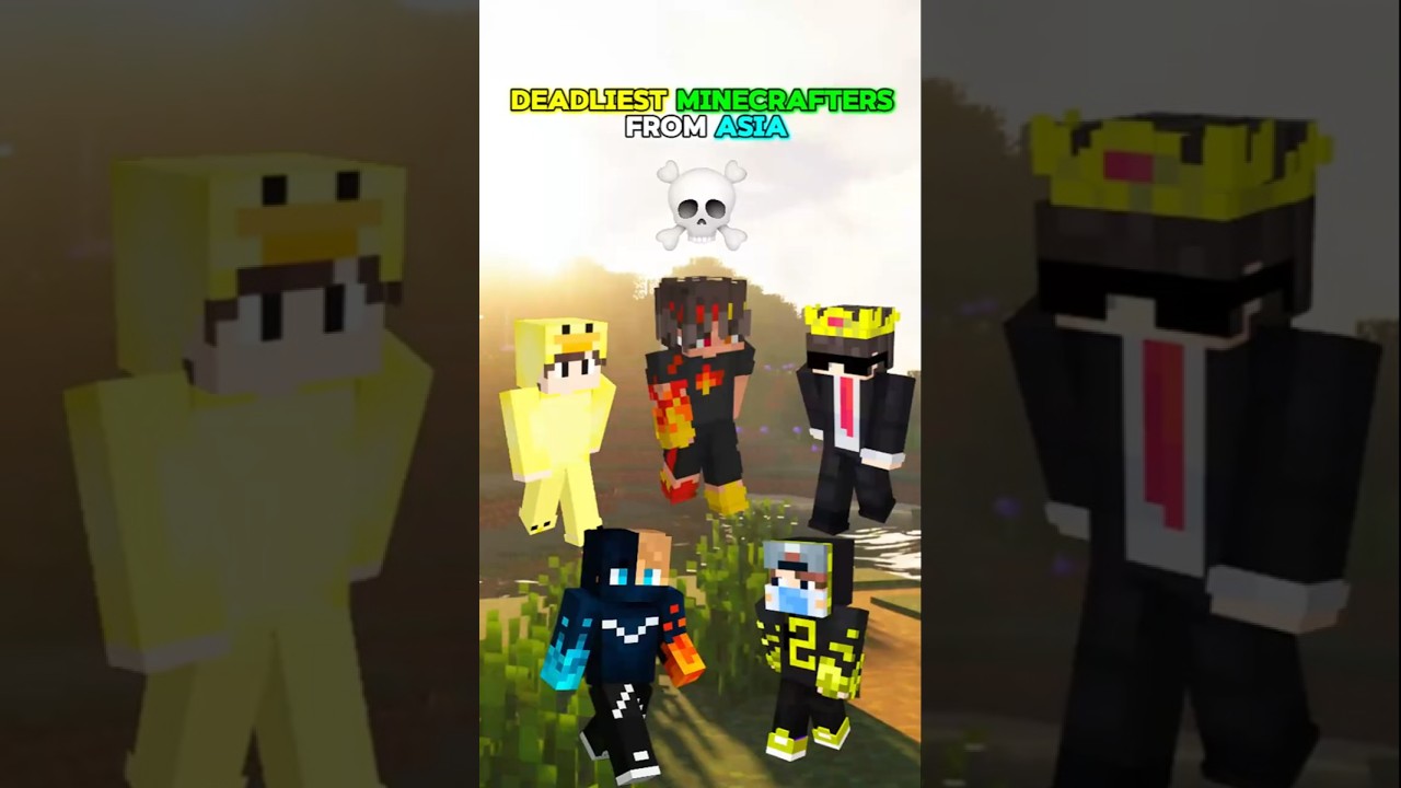 Deadliest Minecrafters from Asia ☠️