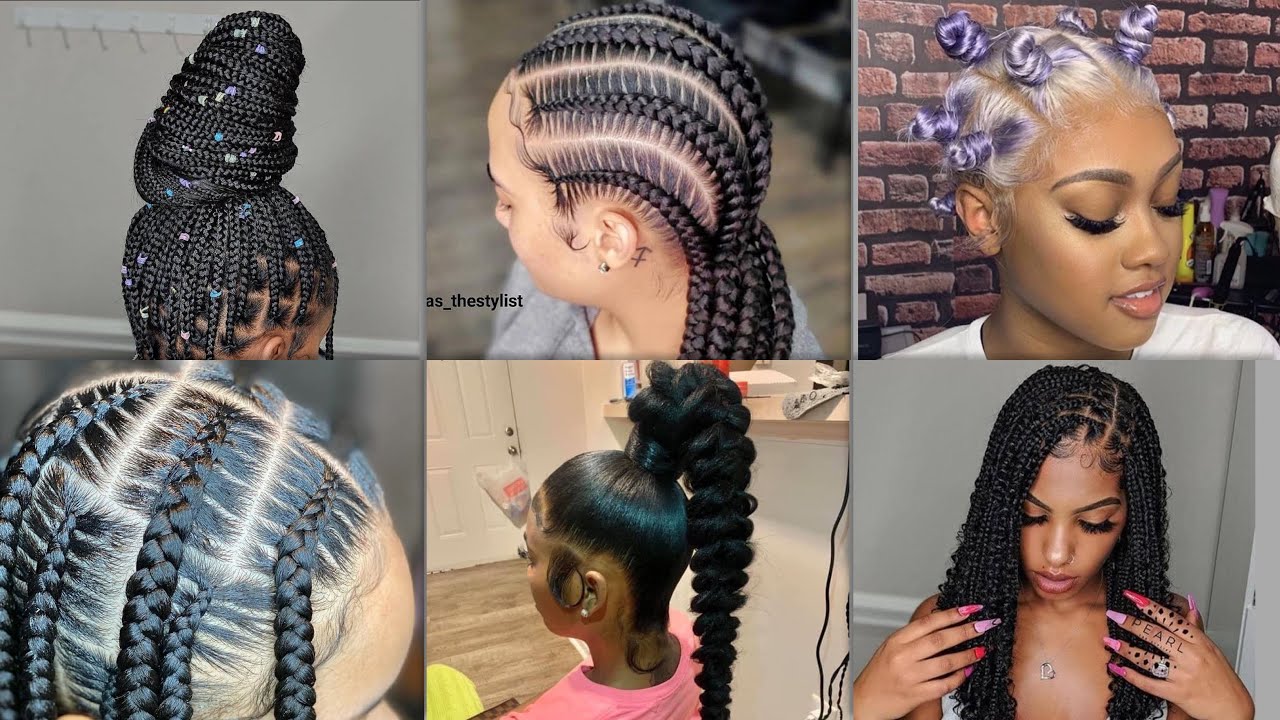 🦋BADDIE SLAYED INSTAGRAM PONYTAIL BRAIDS🦋