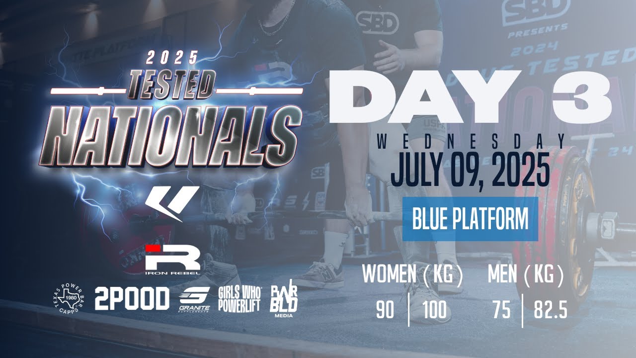 2025 USPA Tested Nationals - Day 3 - Blue Platform