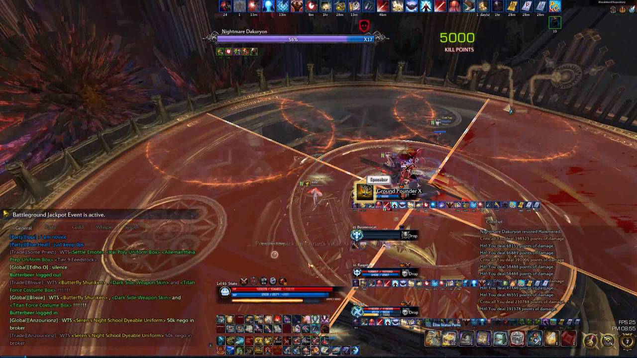 TERA SSHM second boss Brawler PoV - Darkuryon