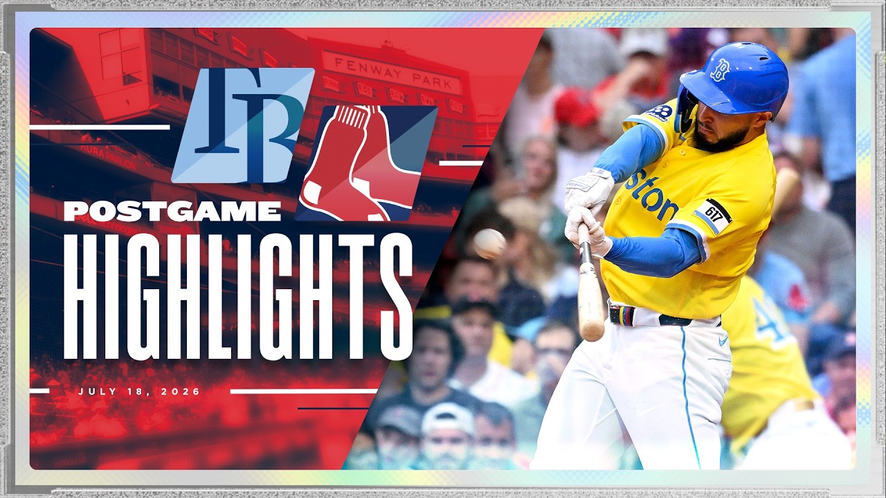 ЛУЧШИЕ МОМЕНТЫ RED SOX: Red Sox против Rays &mdash; Уайлер Абреу делает два хоум-рана