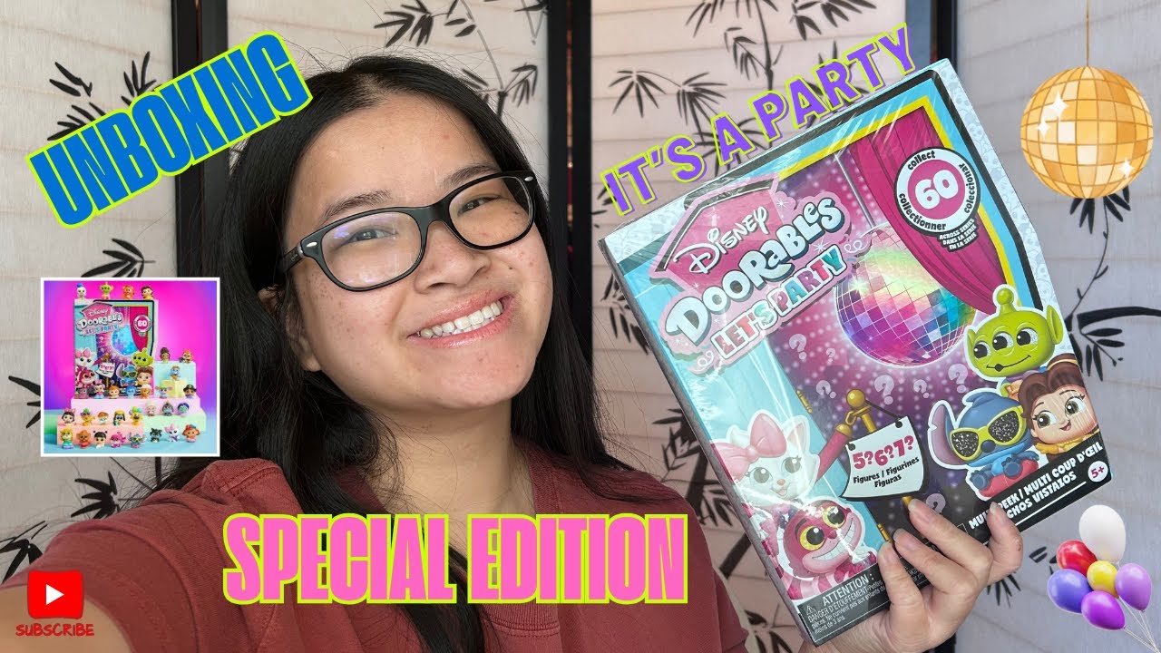 I Found a SPECIAL EDITION in the NEW Disney Doorables Let’s Party Series 🤭😲✨🏰🥳