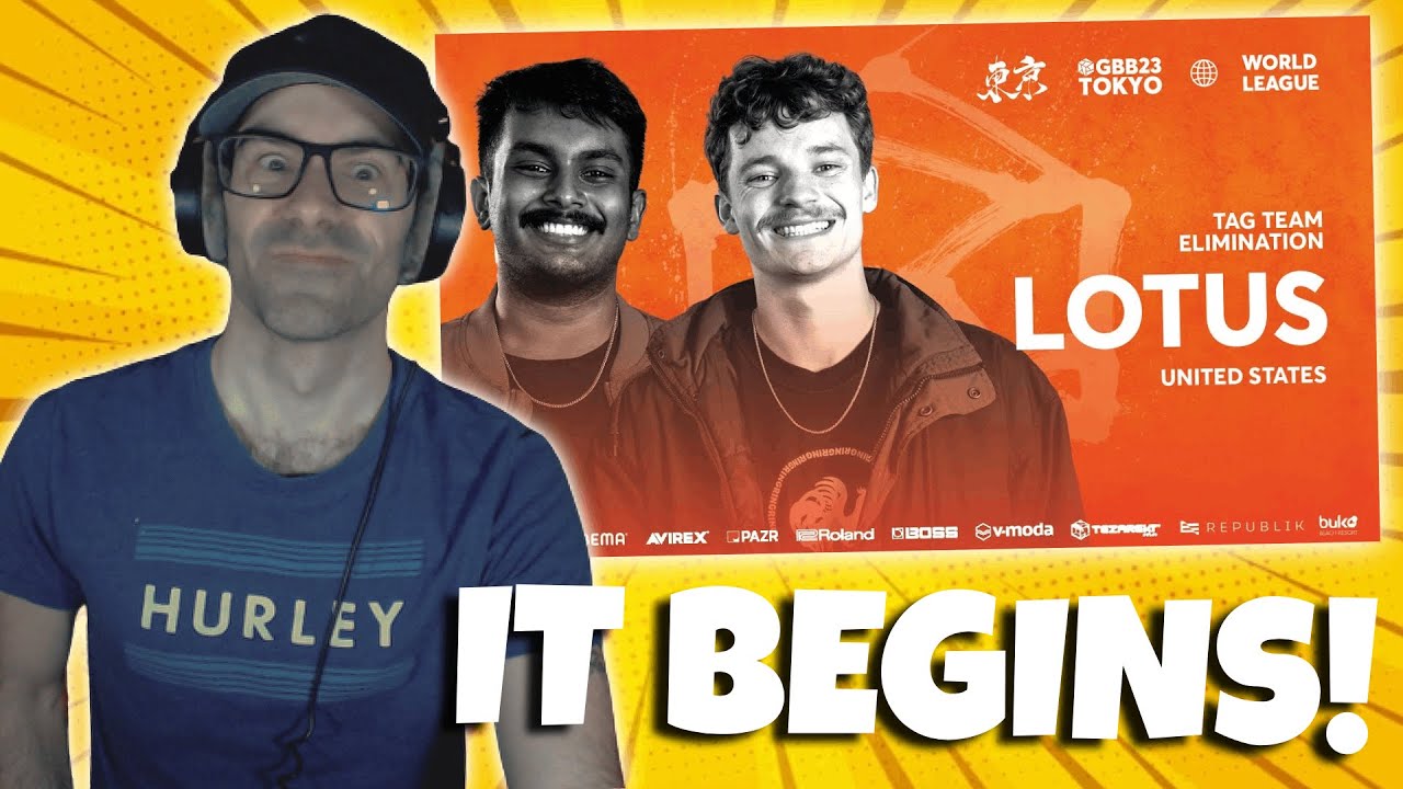 Reacting to Lotus 🇺🇸 I GRAND BEATBOX BATTLE 2023: WORLD LEAGUE I Tag Team Elimination!