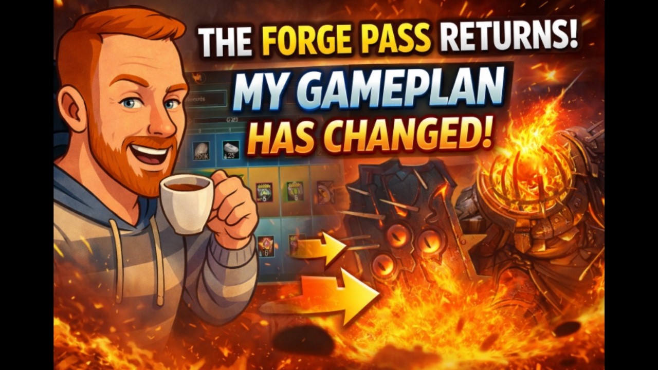 My Gameplan had to change and forgepass returns | Raid Shadow Legends