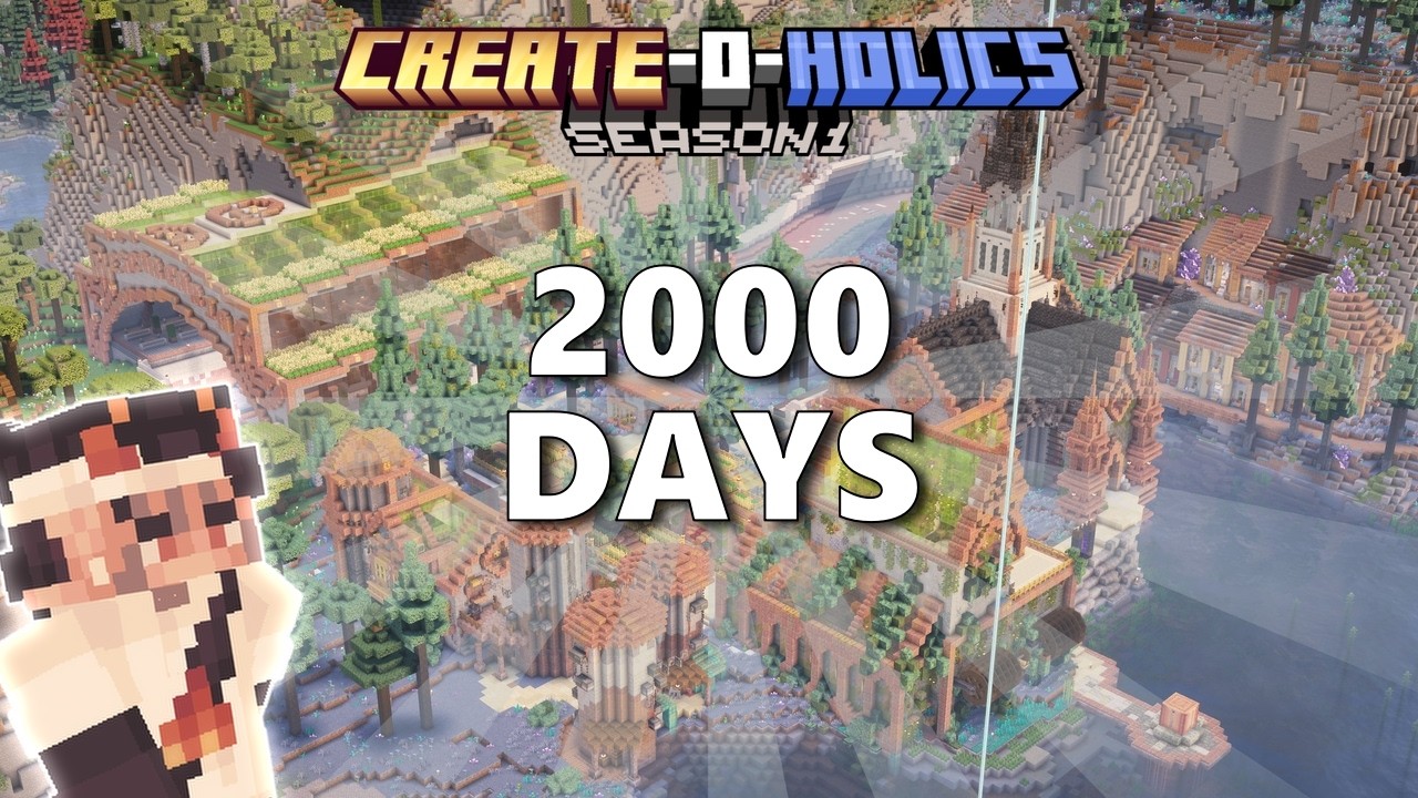 2000 Days FULL MOVIE | Minecraft Create Mod | EP 18-28