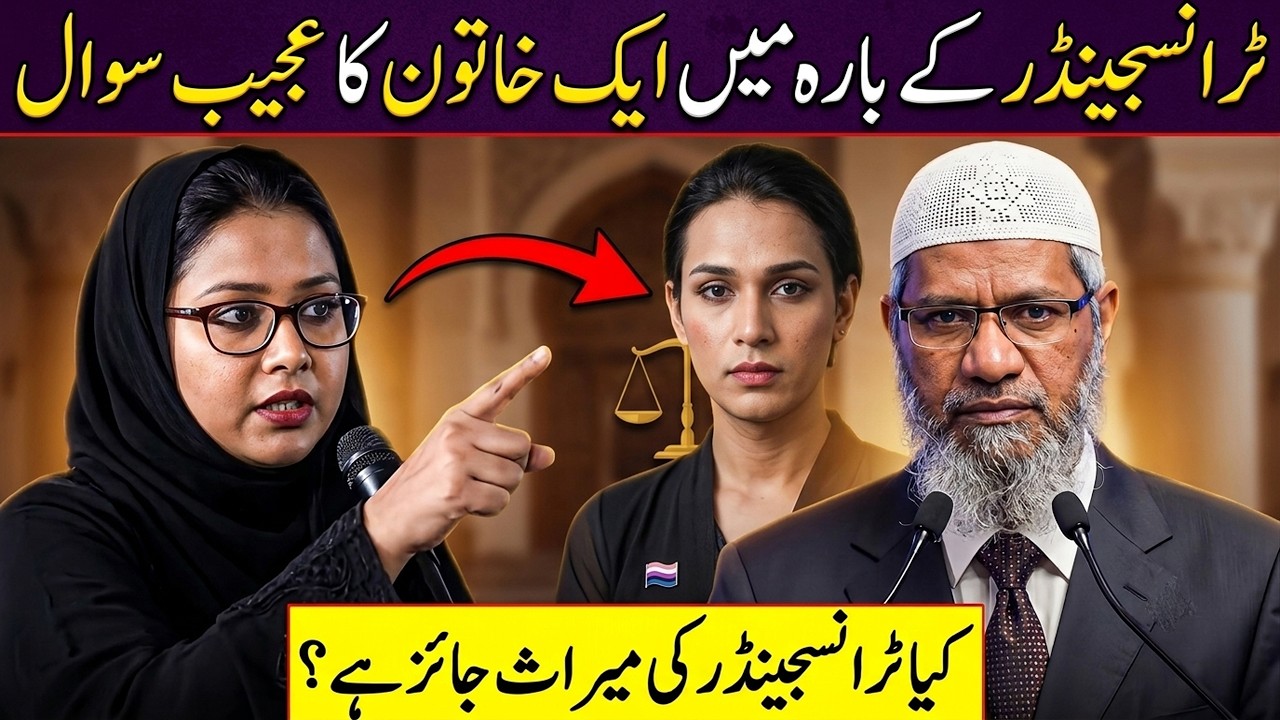 A strange question from a woman about transgender -  Dr Zakir Naik Question Answer