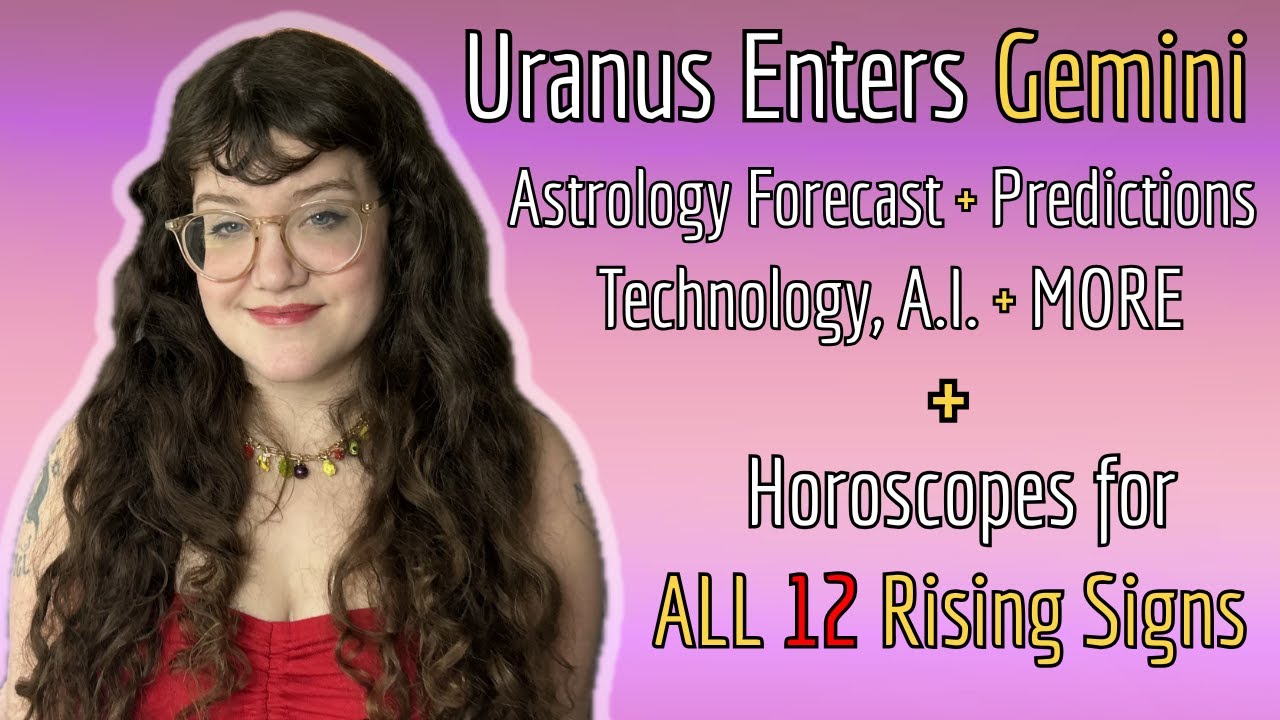 ♊️ Uranus in Gemini | 2025 Astrology Forecast + Horoscope for ALL Rising Signs ✨