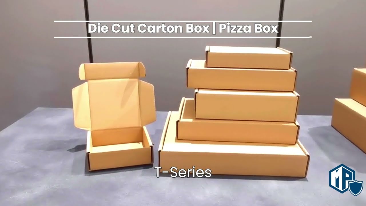 Introduce Carton Box - T Series | Die Cut Pizza Box style