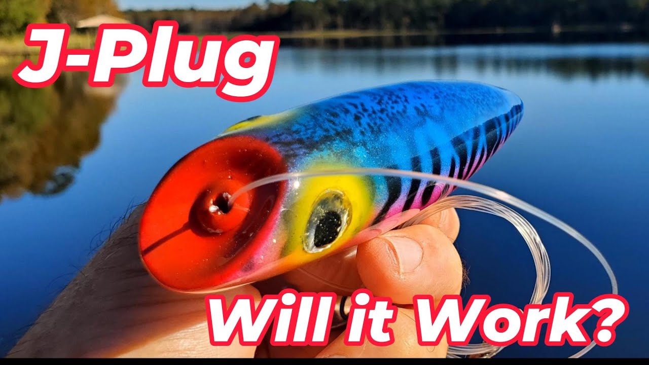Testing a J-Plug lure,  J-Plug underwater video