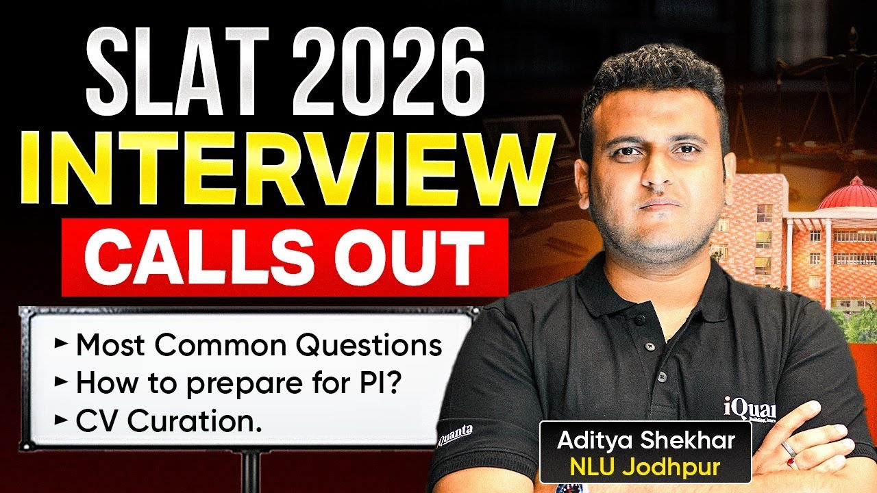 SLAT 2026 INTERVIEW CALLS OUT | CV and PI preparation for SLAT 2026