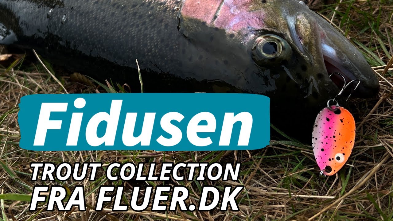 TroutBite UL stang i Kærshovedgård Put and Take med de vilde Fidusen i Trout Collection Fluer.dk