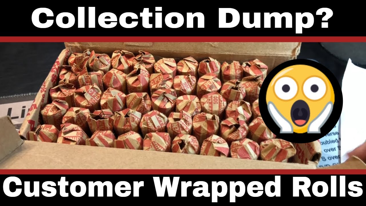 Collection Dump?  Roll Hunting Customer Wrapped Pennies