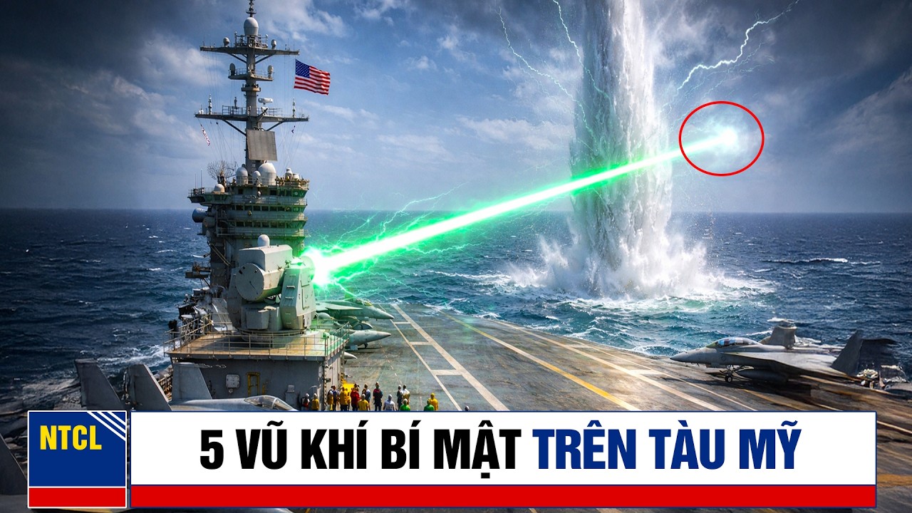 [BẢN FULL] 5 Vũ Khí Ẩn Giấu Trên Tàu Sân Bay Mỹ Mà Truyền Thông Không Nói Cho Bạn Biết