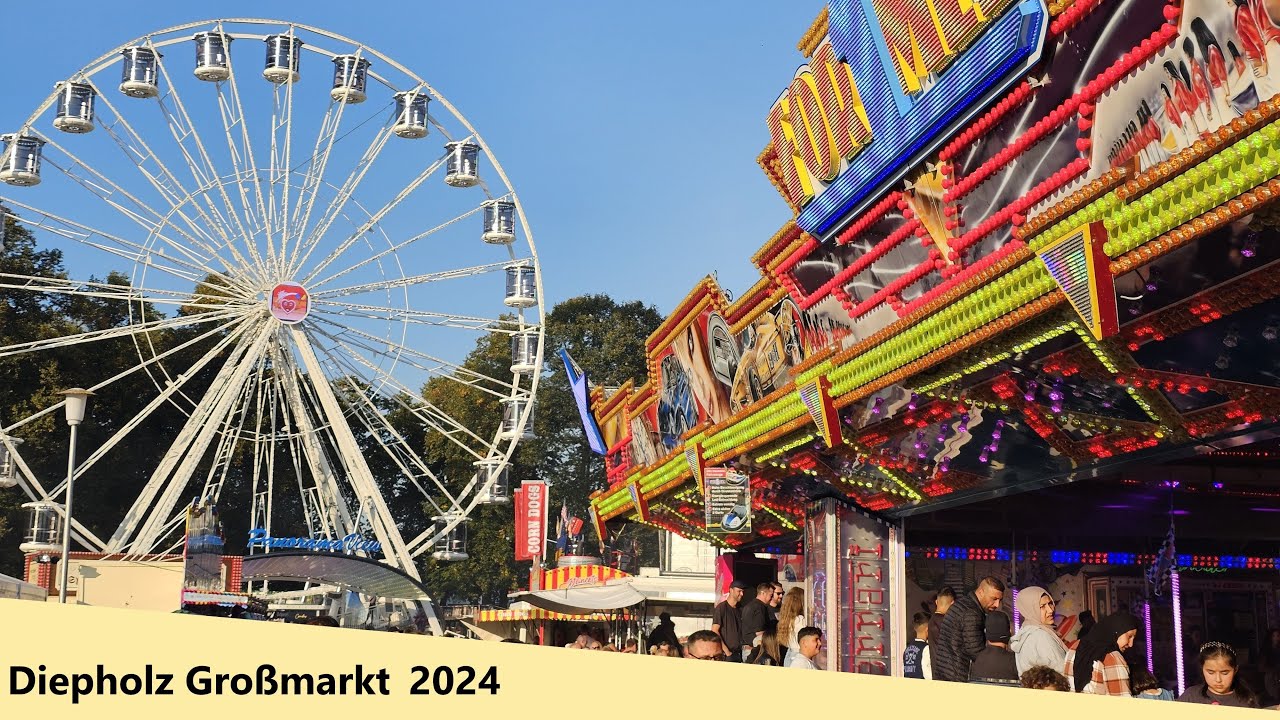 644. Großmarkt in Diepholz - Kirmes Volksfest 2024