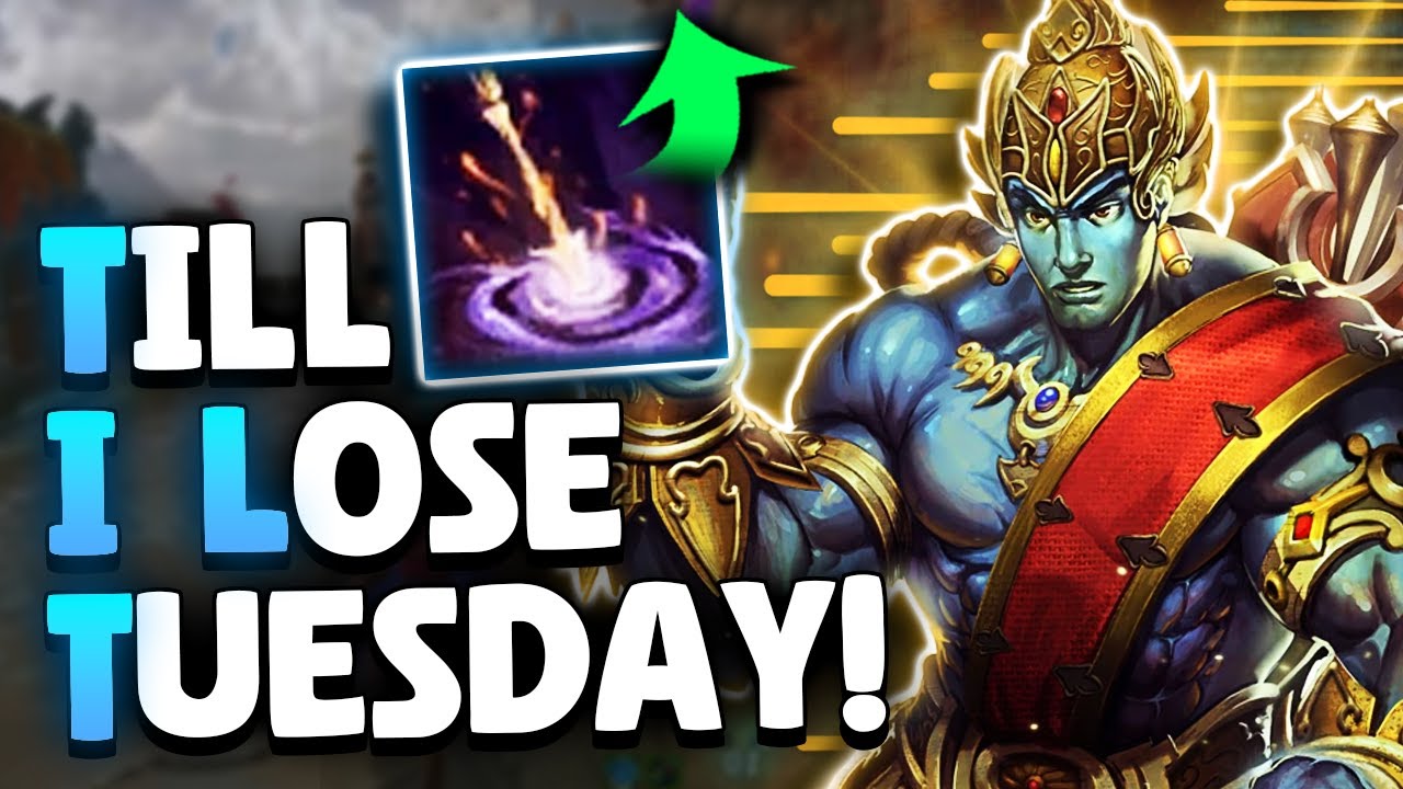 OKAY I GUESS HE IS JUST OP? RAMA T.I.L.T - Smite 2 Duel
