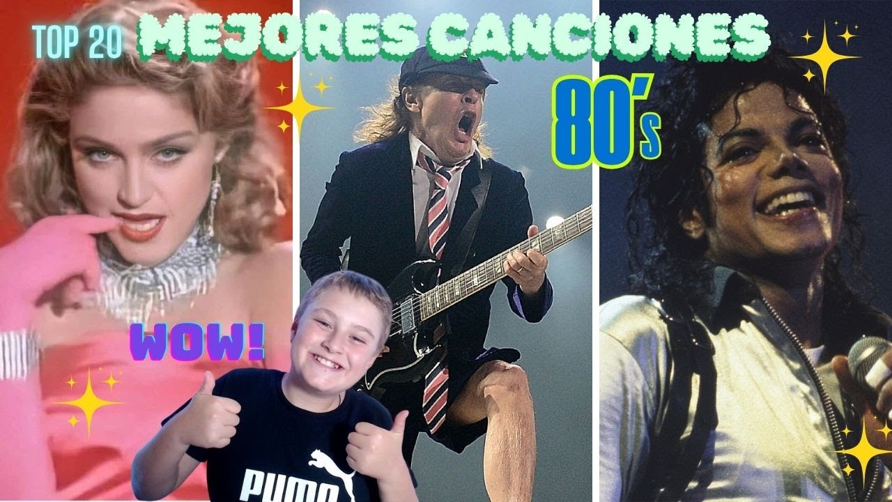 TOP 20 canciones de los 80´s
