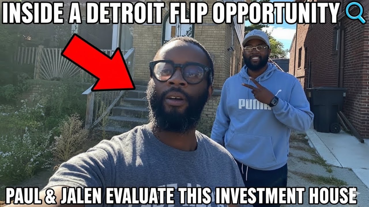 Inside a Detroit Flip Opportunity 🔍 Paul & Jalen Evaluate This Investment House