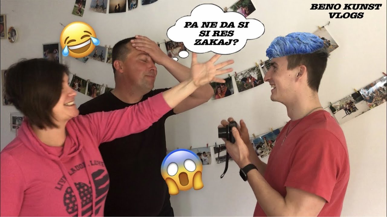 POBARVAL SEM SI LASE PRANK!/ Beno Kunst