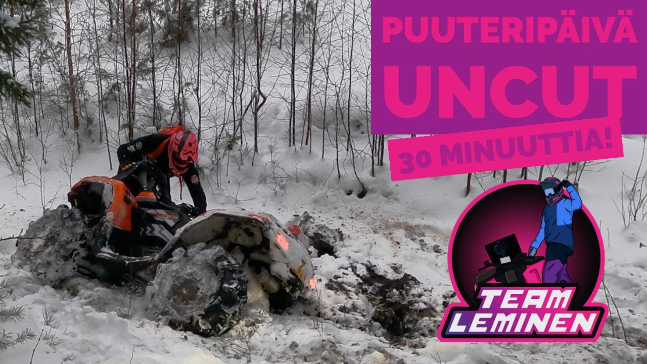 Puuterip&auml;iv&auml; UNCUT - puoli tuntia pelkk&auml;&auml; m&ouml;nkimist&auml;!