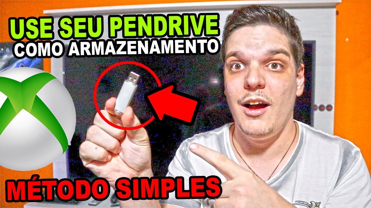 TRANSFORMANDO CORRETAMENTE SEU PENDRIVE EM UM HD PARA ARMAZENAMENTO NO SEU XBOX 360 😱😱😱
