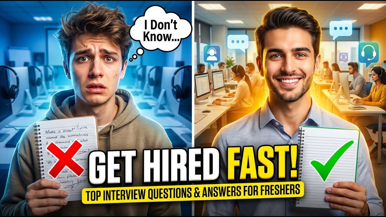 Top BPO Customer Support Interview Questions and Answers for Freshers | Get Hired Fast!