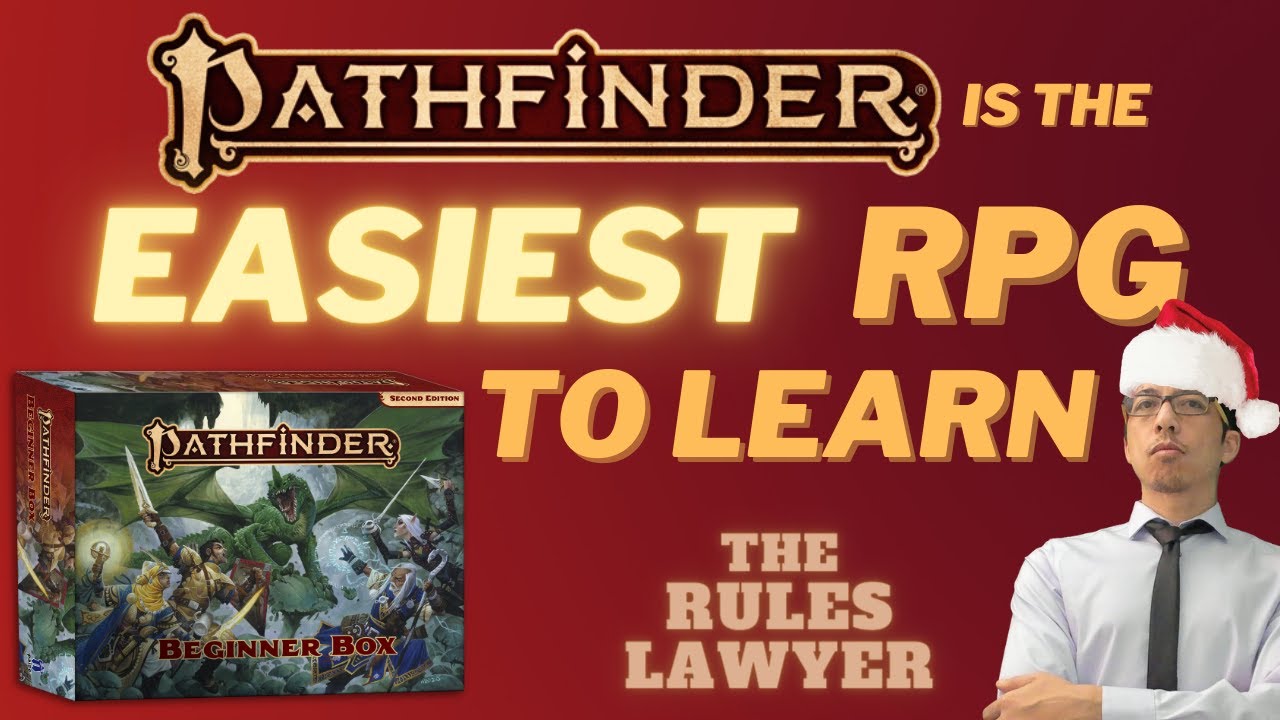 REVIEW + DEMONSTRATION of the Pathfinder 2e Beginner Box! (The Rules Lawyer)