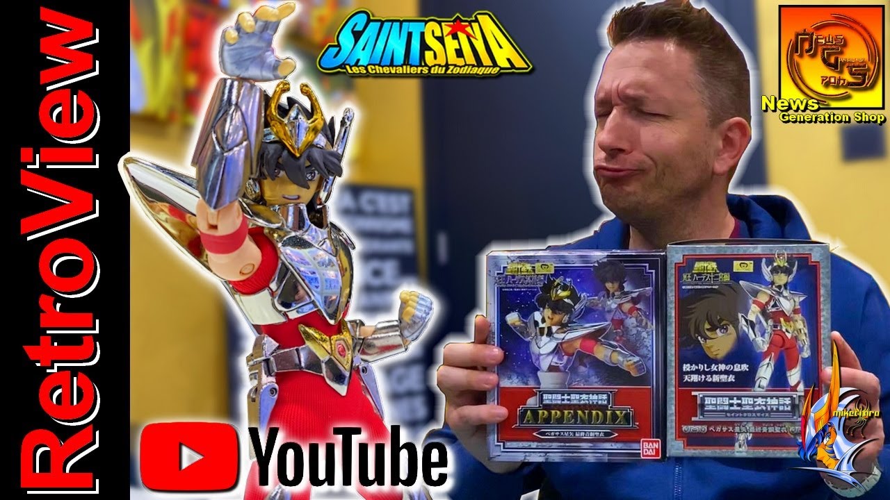 Saint Seiya Myth Cloth - La Collection de miketigra 2.0 : Seiya de Pegase V3 + Appendix Retroview