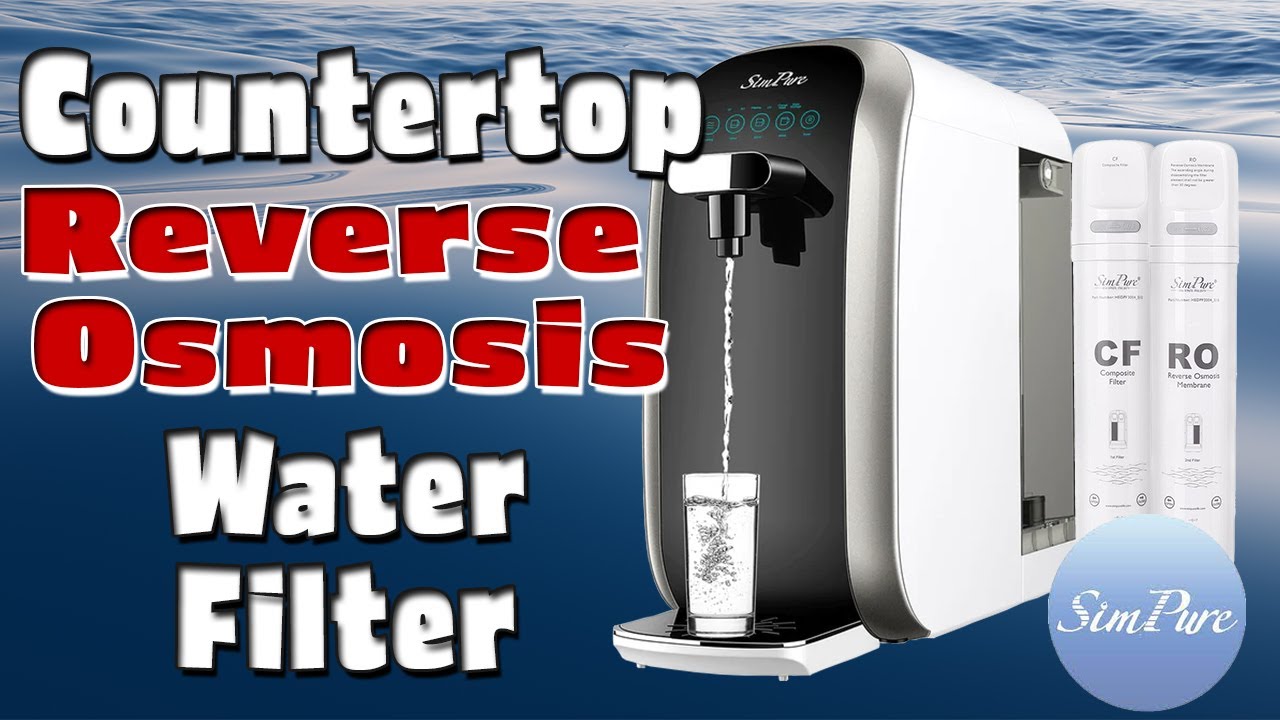 SimPure Y7P Reverse Osmosis Countertop Water Filter