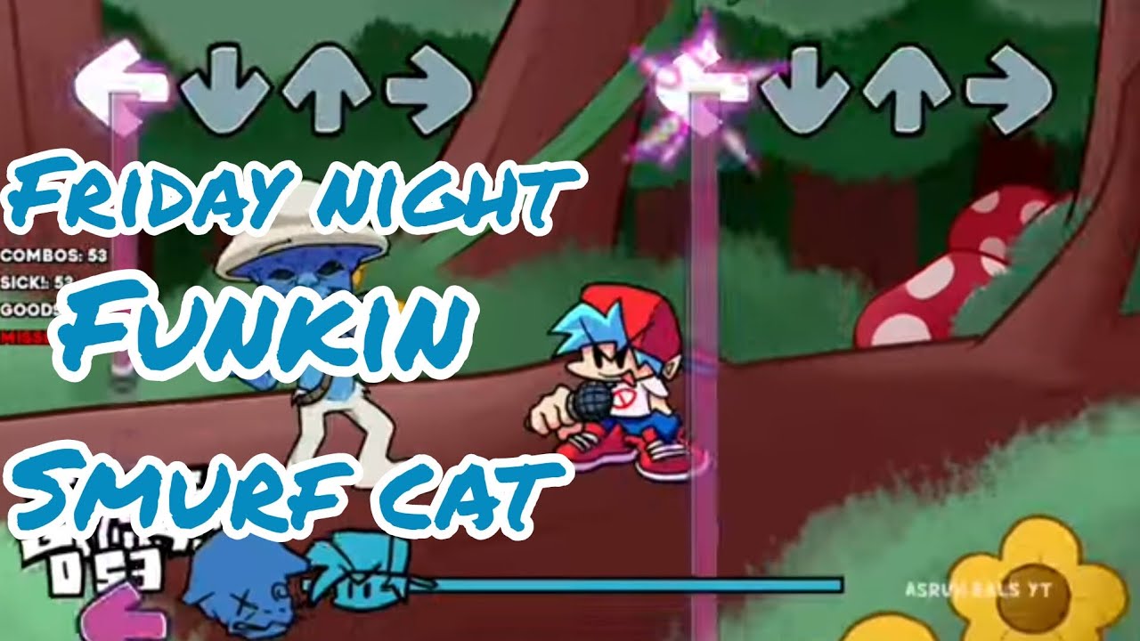 Friday night funkin mod Smurfing Morning' Day