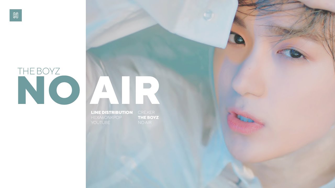 THE BOYZ -  NO AIR Line Distribution (Color Coded) | 더보이즈
