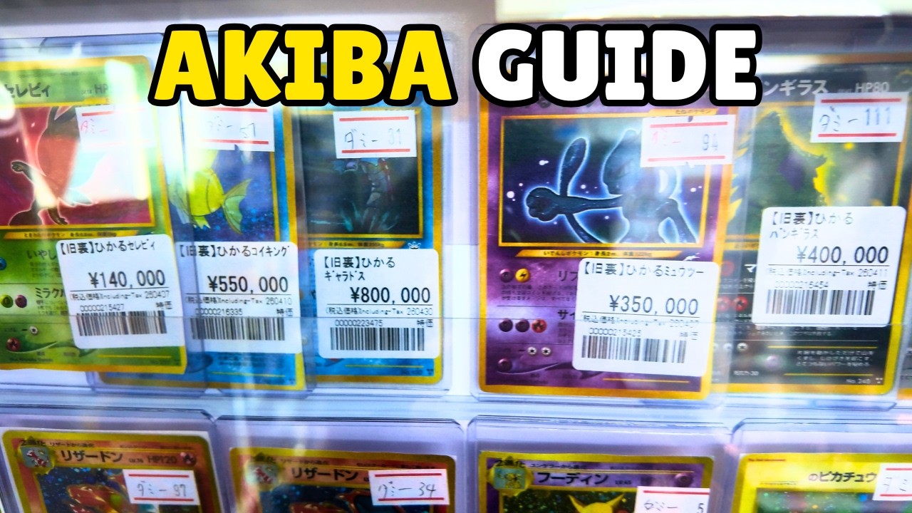 The BEST Card Shops in Akihabara (My Top Picks)